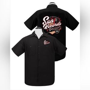 2/$20  NWT Sun Records Company Night Hop Workshirt  Sz Lg